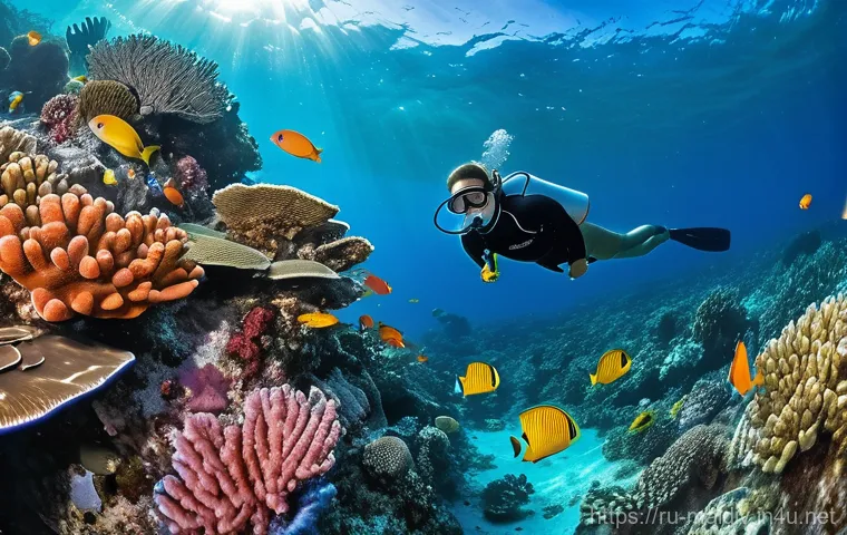 몰디브 직항 항공편 - A young, happy female traveler, dressed in a light, elegant linen dress and comfortable sandals, is ...