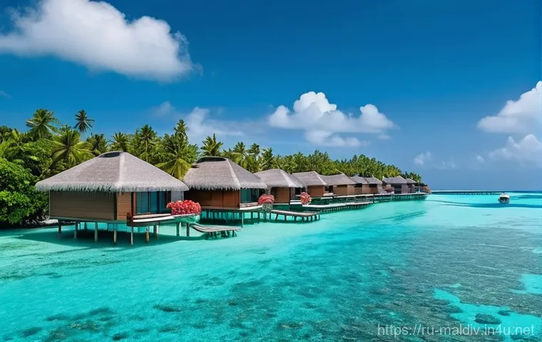 몰디브 경제 구조 - **Prompt 1: Maldivian Overwater Serenity**
    "A stunning aerial view of luxurious overwater bungal...